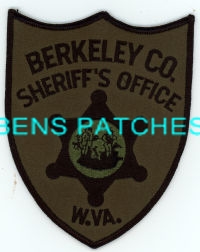 WEST VIRGINIA,A,BERKELEY COUNTY SHERIFF SUBDUED 1
